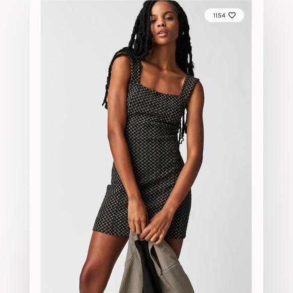 Free People taking hearts mini dress - Picture 2 of 6